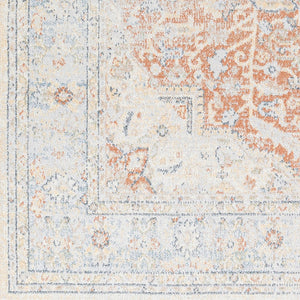 Livabliss Lillian Turkish Geometric Polyester Area Rug Low Pile Entryway Accent Machine Woven Gray, Oatmeal 2'2" x 3'9" LLL2333-2339