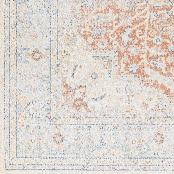 Livabliss Lillian Turkish Geometric Polyester Area Rug Low Pile Entryway Accent Machine Woven Gray, Oatmeal 2'2" x 3'9" LLL2333-2339