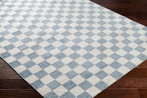 Livabliss Lillian Modern Low Pile Polyester Area Rug for Entryways Hallways and High Traffic Floors Oatmeal, Dark B 6'7" x 9' LLL2337-679