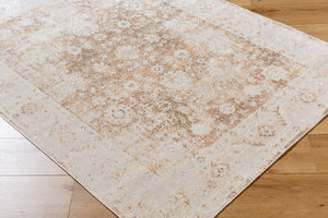 Livabliss Lillian Collection Polyester Machine Woven Low Pile Rug for Entryways and Bathrooms Brown, Dark Bro 2'7" x 7'3" LLL2354-2773