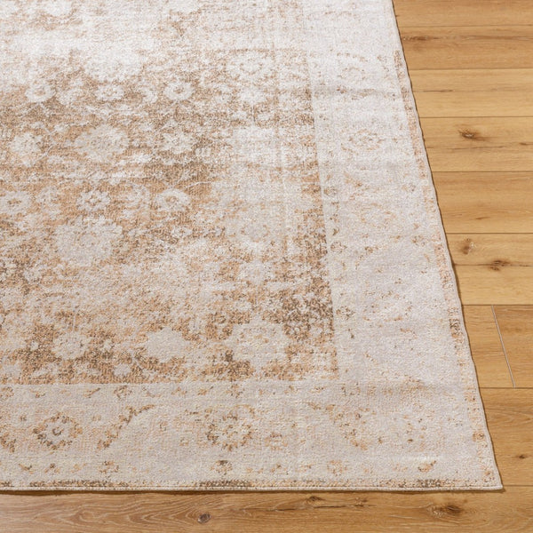Livabliss Lillian Collection Polyester Machine Woven Low Pile Rug for Entryways and Bathrooms Brown, Dark Bro 2'7" x 7'3" LLL2354-2773