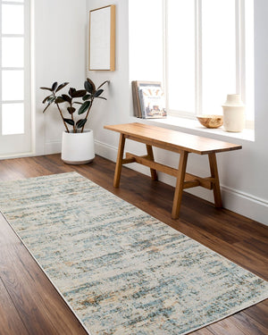 Livabliss Lillian Machine Woven Polyester Area Rug for Entryways Hallways and High Traffic Spaces Light Brown, Da 2' x 2'11" LLL2355-23