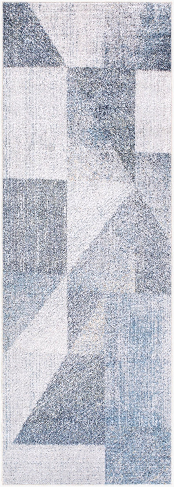 Livabliss Lillian Flatweave Polyester Accent Rug Turkish Woven for Entryways and High Traffic Zones Charcoal, Ivory 2'7" x 7'3" LLL2356-2773