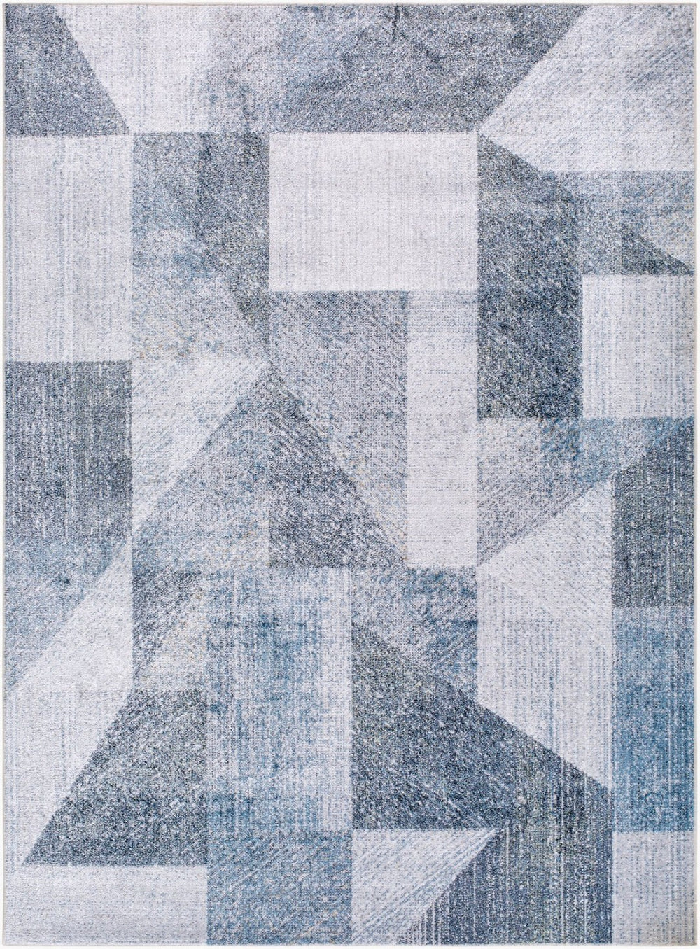 Livabliss Lillian Flatweave Polyester Accent Rug Turkish Woven for Entryways and High Traffic Zones Charcoal, Ivory 6'7" x 9' LLL2356-679
