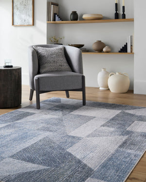 Livabliss Lillian Flatweave Polyester Accent Rug Turkish Woven for Entryways and High Traffic Zones Charcoal, Ivory 6'7" x 9' LLL2356-679