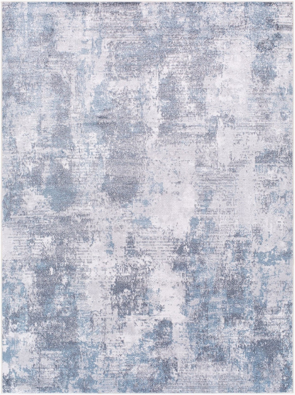 Livabliss Lillian Turkish Polyester Low Pile Rug for Entryways Hallways and High Traffic Spots Charcoal, Ivory 9'2" x 12'4" LLL2359-9212
