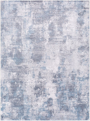 Livabliss Lillian Turkish Polyester Low Pile Rug for Entryways Hallways and High Traffic Spots Charcoal, Ivory 9'2" x 12'4" LLL2359-9212