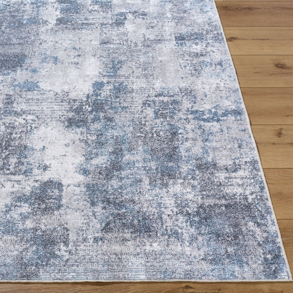 Livabliss Lillian Turkish Polyester Low Pile Rug for Entryways Hallways and High Traffic Spots Charcoal, Ivory 9'2" x 12'4" LLL2359-9212