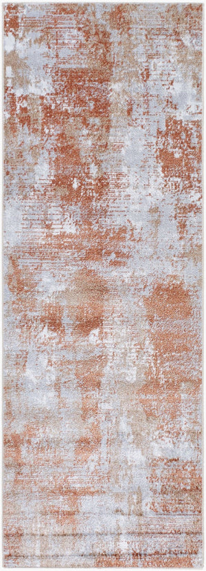 Livabliss Lillian Machine Woven Polyester Low Pile Rug for Entryway Bathroom or Bedside Use Charcoal, Ivory 2'7" x 7'3" LLL2360-2773