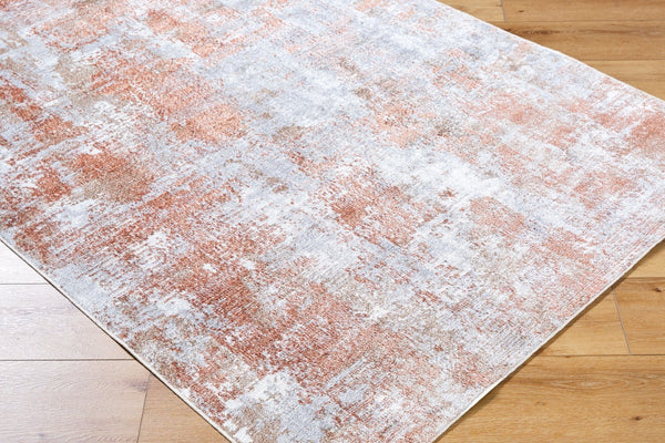 Livabliss Lillian Machine Woven Polyester Low Pile Rug for Entryway Bathroom or Bedside Use Charcoal, Ivory 7'10" x 10' LLL2360-710102