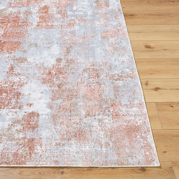 Livabliss Lillian Machine Woven Polyester Low Pile Rug for Entryway Bathroom or Bedside Use Charcoal, Ivory 7'10" x 10' LLL2360-710102