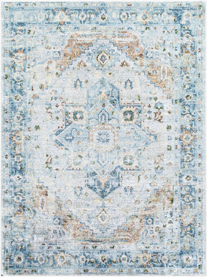 Livabliss Lillian Traditional Pattern Runner Rug Turkey Woven Polyester Hallway Entryway Low Pile Dark Green, Lig 9'2" x 12'4" LLL2368-9212