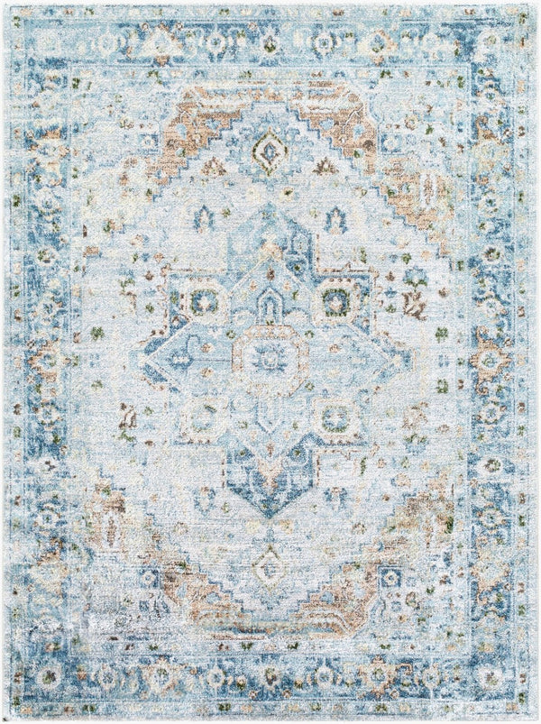 Livabliss Lillian Traditional Pattern Runner Rug Turkey Woven Polyester Hallway Entryway Low Pile Dark Green, Lig 9'2" x 12'4" LLL2368-9212