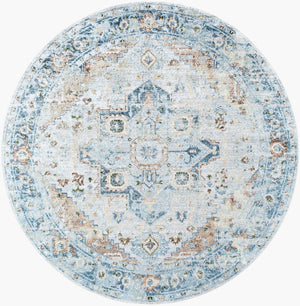 Livabliss Lillian Traditional Pattern Runner Rug Turkey Woven Polyester Hallway Entryway Low Pile Dark Green, Lig 6'7" x 6'7" LLL2368-67RD