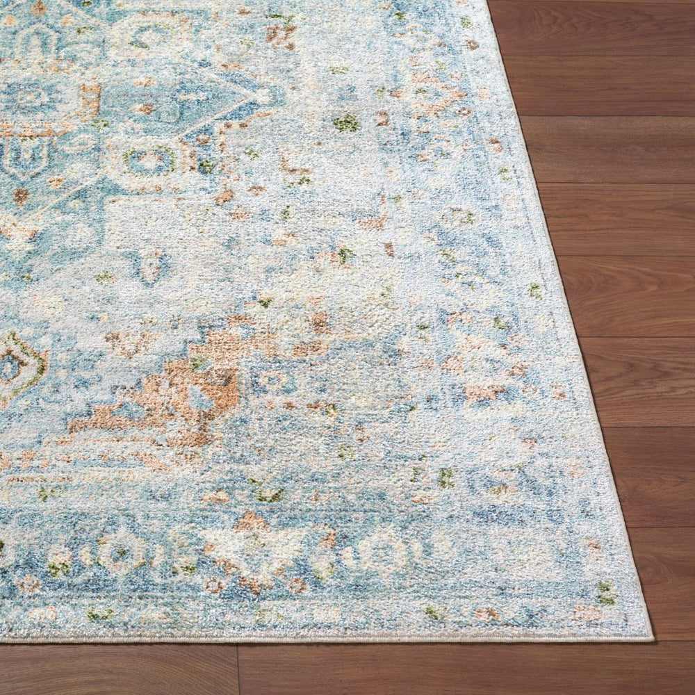 Livabliss Lillian Traditional Pattern Runner Rug Turkey Woven Polyester Hallway Entryway Low Pile Dark Green, Lig 2'7" x 7'3" LLL2368-2773