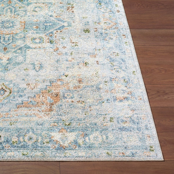 Livabliss Lillian Traditional Pattern Runner Rug Turkey Woven Polyester Hallway Entryway Low Pile Dark Green, Lig 9'2" x 12'4" LLL2368-9212