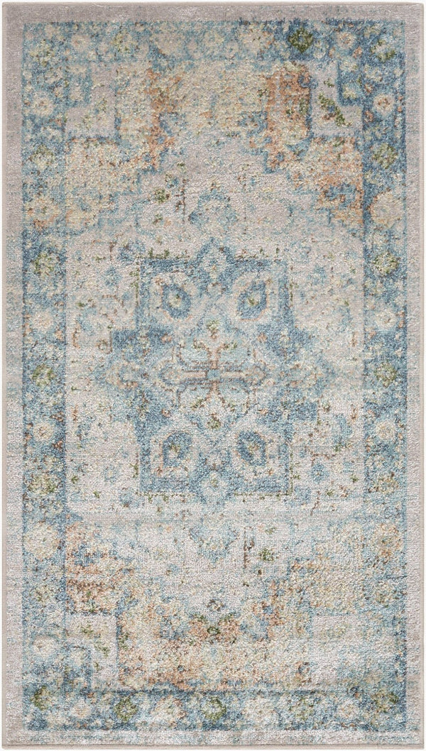 Livabliss Lillian Traditional Square Area Rug Machine Woven Turkey Polyester High Traffic Floor Dark Green, Lig 9'2" x 12'4" LLL2369-9212