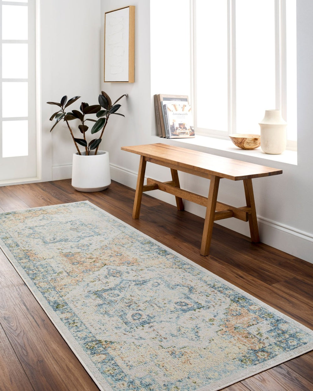 Livabliss Lillian Traditional Square Area Rug Machine Woven Turkey Polyester High Traffic Floor Dark Green, Lig 9'2" x 12'4" LLL2369-9212