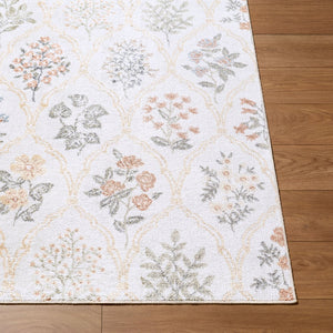 Livabliss Lillian Geometric Polyester Accent Rug Machine Woven for Entryways and Modern Spaces Ivory, Mustard 2'2" x 3'9" LLL2379-2239