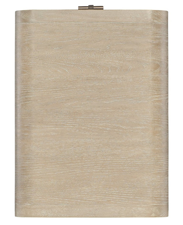 Hooker Furniture Brixton Mobile File Cabinet With Locking File Drawer, Two-Tone Elm & Ivory Finish, Hidden Compartment And Casters 6022-10416-80