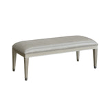 Zoey Upholstered Bed Bench Silver P344132 Pulaski Furniture