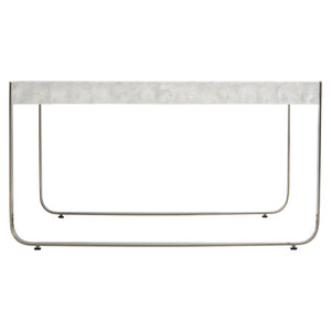 Bernhardt Bernhardt Capiz Shell Aster Cocktail Table With Brass-Plated Base, 52" Rectangular Luxe Accent 321021