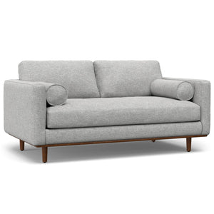 English Elm Morrison 72" Sofa - Eco-Friendly Mist Grey Loveseat With Plush Cushions For Cozy Living Spaces B136P159963