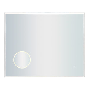 30x24-inch LED Mirror with 3x Magnifier LM3K-3024-BL4-MAG Elk Lighting