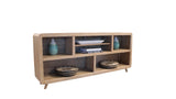 Parker House Escape 72 In. Open Multi-Purpose Console Glazed Natural Oak Rubberwood Solids / Birch Veneers ESC#72OC