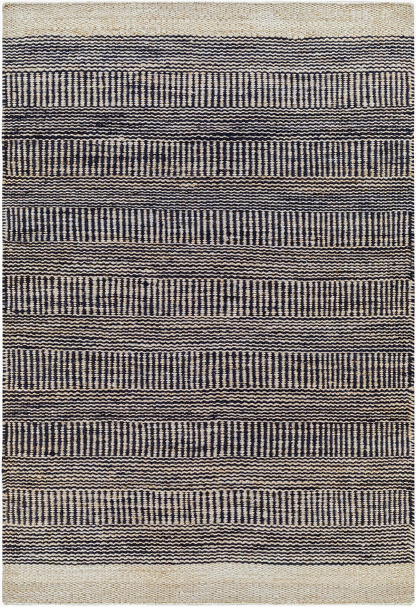 Livabliss Lima Handwoven Natural Jute Flatweave Area Rug Earthy Bohemian Accent for Living Rooms LMA2300-576