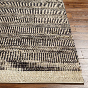 Livabliss Lima Handwoven Natural Jute Flatweave Area Rug Earthy Bohemian Accent for Living Rooms LMA2300-576