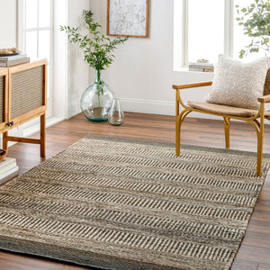 Livabliss Lima Hand Woven Natural Jute Area Rug Artisan Crafted for Entryways and Bohemian Spaces LMA2303-23