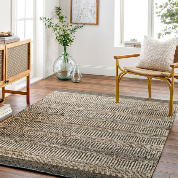Livabliss Lima Hand Woven Natural Jute Area Rug Artisan Crafted for Entryways and Bohemian Spaces LMA2303-23