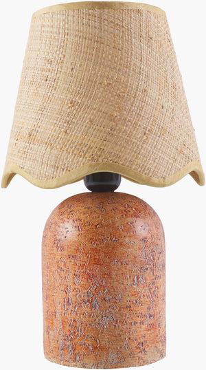 Livabliss Lomba Resin Base Table Lamp with Linen Shade for Nightstand or Desk Ambiance LMB-005