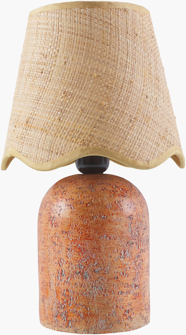 Livabliss Lomba Resin Base Table Lamp with Linen Shade for Nightstand or Desk Ambiance LMB-005