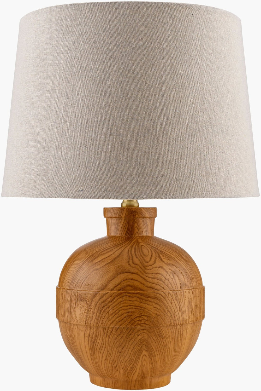 Livabliss Lommi Resin Base Table Lamp with Linen Shade for Bedside or Living Room Ambiance LMM-001