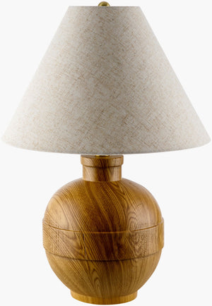 Livabliss Lommi Resin Base Table Lamp with Linen Shade for Warm Ambient Bedroom Glow LMM-002