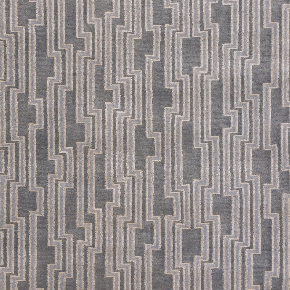 Surya Luminous Hand Knotted Wool Viscose Accent Rug Artisan Crafted for Entryway or Bedroom 5' x 8' Rectangle LMN3003-58