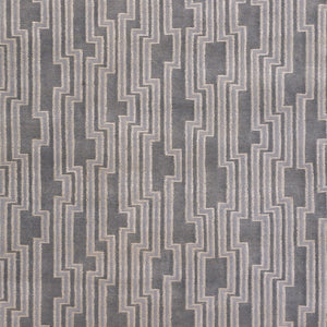 Surya Luminous Handmade 2' X 3' Wool & Viscose Rug - Luxurious, Durable, Unique Design For Any Space! Gray Wool,Viscose Lmn3003-58