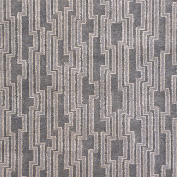 Surya Luminous Handmade 2' X 3' Wool & Viscose Rug - Luxurious, Durable, Unique Design For Any Space! Gray Wool,Viscose Lmn3003-58
