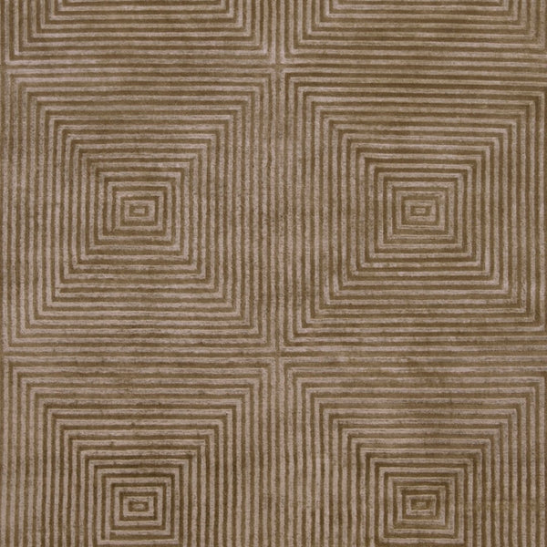 Surya Luminous Handmade 2' X 3' Wool & Viscose Rug - Luxurious, Durable, Unique Design For Any Space! Dark Brown Viscose,Wool Lmn3007-913