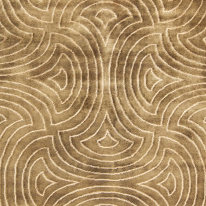 Surya Luminous Handmade 2' X 3' Wool & Viscose Rug - Luxurious, Durable, Unique Design For Any Space! Dark Brown Wool,Viscose Lmn3011-23