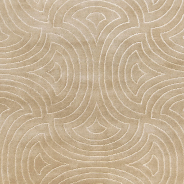 Surya Luminous Handmade 2' X 3' Wool & Viscose Rug - Luxurious, Durable, Unique Design For Any Space! Tan Wool,Viscose Lmn3012-58