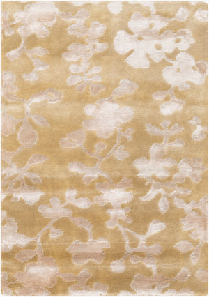 Surya Luminous Handmade 2' X 3' Wool & Viscose Rug - Luxurious, Durable, Unique Design For Any Space! Brown Viscose,Wool Lmn3015-23