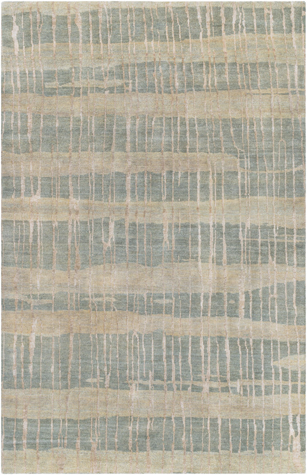 Luminous LMN-3022 5' x 8' Handmade Rug LMN3022-58  Sage Surya