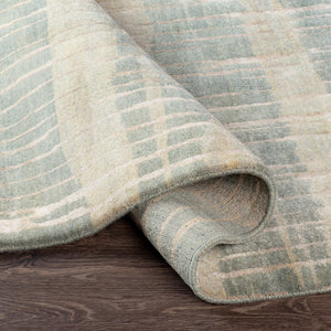 Luminous LMN-3022 8' x 11' Handmade Rug LMN3022-811  Sage Surya