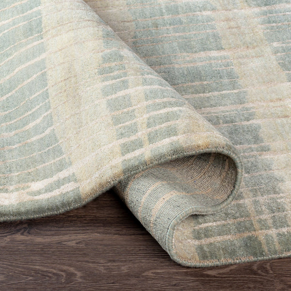 Luminous LMN-3022 8' x 11' Handmade Rug LMN3022-811  Sage Surya