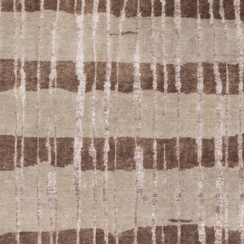 Surya Luminous Hand-knotted Wool Viscose Accent Rug Mid-century Modern Entryway Decor 9' x 13' Rectangle LMN3023-913