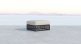 Milano Ottoman in Echo Ash w/ Self Welt SW4101-OTT-ASH-STKIT Sunset West