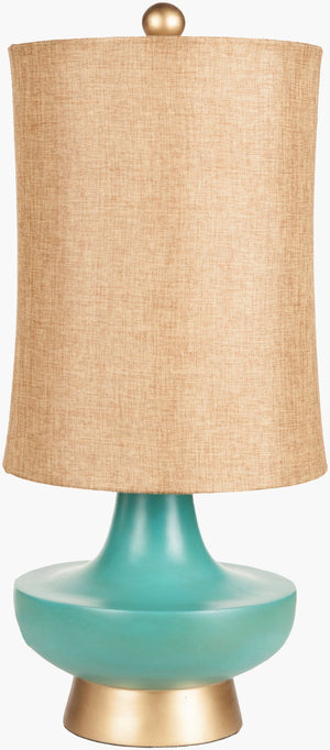 Livabliss Brookhaven Resin Base Table Lamp with Linen Shade for Bedroom or Living Room LMP-1039